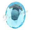 German Flatback Oval Rhinestones 6mm x 4mm